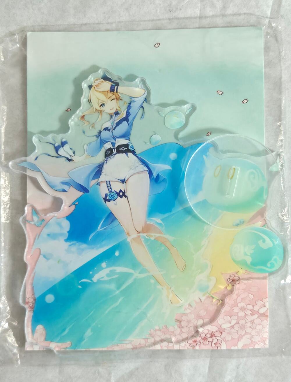 Genshin Impact Sea Breeze Dandelion Acrylic Stand Anime Figure Display Sealed